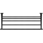 Duravit Starck T Handdoekhouder - 4 rijen - 61cm - zwart mat SW297093