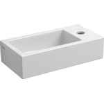 Clou Flush 3 fontein 36x18x9cm kraangat rechts Keramiek Wit SW9328