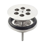 Clou Wash Me plug voor siliconen waterstop rvs geborsteld SW9442