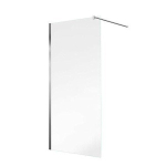 AKTIE inloopdouche 110x200cm veiligheidsglas anti kalk chroom SW760802