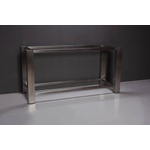 Forzalaqua Onderstel wastafelframe 60x80x40cm RVS geborsteld SW67746