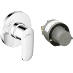Hansgrohe Vernis eengreeps inbouw douchemengkraan set chroom SW803051