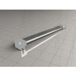 Wiesbaden losse stabilisatiestang 120cm chroom SW10433