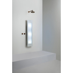 Sunshower Round Plus L infrarood + UV licht opbouw incl. Wandbeugel 185x33x12cm full body White SW769467