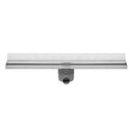 Easy Drain Multi Wall inbouwdeel RVS zonder rooster waterslot 30/35/50mm 100cm inbouw diepte 110mm met zijuitloop 2302783