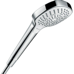 Hansgrohe Croma Select E handdouche Multi 1/2 xØ11cm met soft rain intense rain en massagestraal wit/chroom 0605326