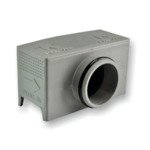 Wiesbaden inzetstuk voor sifon douchegoot kunststof grijs SW21050