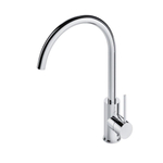 Hotbath Cobber Opbouw keukenmengkraan met draaibare U-uitloop chroom SW108329