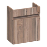 Saniclass Solution fonteinonderkast 40x45x22cm met 1 rechtsdraaiende deur MFC Almond SW522699