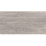Ragno Realstone Travertino Wandtegel - decor - 120x60cm - 9mm - gerectificeerd - Titanio (Bruin) SW1171396