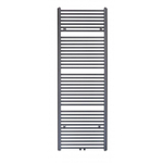 Rosani Polo Designradiator - 60x8x170cm - middenaansluiting - 904 watt - light graphit matt SW28040