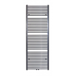 Rosani Polo Designradiator - 40x8x118cm - middenaansluiting - 441 watt - graphit glossy SW9918