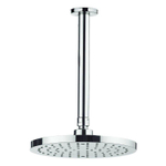 Crosswater Fusion hoofddouche 20cm rond met plafondarm 20cm chroom SW31260