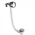 Crosswater Bath Fill badafvoer met klikwaste inclusief badvuller afvoer 52mm chroom SW31240