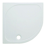 Crosswater Shower Tray douchebak 80x80x4.5cm kwartrond SW30894