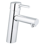 GROHE Concetto waterbesparende wastafelkraan medium 28mm met temperatuurbegrenzer chroom 0442047