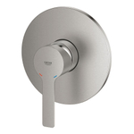 Grohe Lineare Inbouwthermostaat - 1 knop - supersteel 24063DC1 SW296736