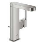 GROHE Plus waterbesparende wastafelkraan m-size met waste supersteel SW444367