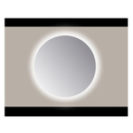 Sanicare Q-mirrors spiegel rond 120 cm PP geslepen rondom Ambiance Warm White leds (zonder sensor) SW278987