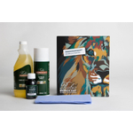 Forzalaqua onderhoudsset voor massief eiken in de kleur Charcoal inclusief schuurspons, doek en olie SW543180