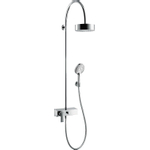 AXOR Citterio showerpipe met 1 greeps douchekraan chroom 0467316