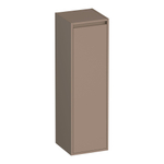 BRAUER Adore badkamerkast - 120x35x35cm - met 1 deur greeploos linksdraaiend mat mokka SW1198184