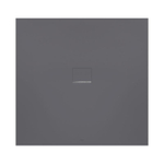 Villeroy & Boch Squaro infinity douchebak 90x80x4cm antraciet SW29373