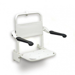 Handicare Handicare Linido douchezitting met rugleuning RVS wit 0607124