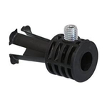 Geberit wandbevestigingplug voor wandcloset zwart 0082139