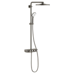 GROHE Euphoria SmartControl Regendoucheset hoofddouche 31cm - hannddouche rond - brushed hard graphite SW439093