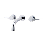 Wiesbaden Caral afbouwdeel wastafelkraan 2-knops inbouw chroom SW76042