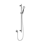 Hotbath Cobber glijstang 90cm met wandaansluitbocht 150cm doucheslang en ronde handdouche chroom SW230040