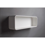 Ideavit Solidtondo Nis 90x30cm Solid surface mat wit SW86584