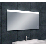 Wiesbaden Single spiegel rechthoek met LED, dimbaar en spiegelverwarming 120 x 60 cm SW87136