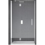 Novellini Louvre G draaideur voor nis 108/111x195cm links chroom/helder SW77300