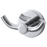 Haceka Kosmos Handdoekhaak - rond - dubbel - chroom SW653955