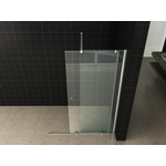 Wiesbaden Slide schuifdeur voor inloopdouche 100x200cm op rail 10mm helder NANO coating glas SW102849