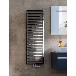 Zehnder Quaro handdoekradiator 140.3x60cm 749watt Staal Wit glans SW48120