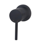 Wiesbaden Caral rozet voor inbouw kraangedeelte mat zwart SW158726