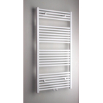 Rosani Polo handdoekradiator 40x118cm 441watt met middenaansluiting glans wit SW108585