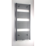 Royal Plaza Sorbus r radiator 50x140 496w recht met midden aansluiting grijs metallic GA30912