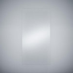 Wiesbaden Slim losse glaswand 100x200cm Helder glas 8mm met anti-kalk coatingzonder profiel en stabilisatiestang SW203909