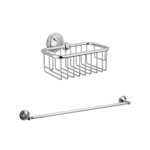 Crosswater Belgravia douche accessoireset chroom SW207701