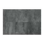 Floorgres Rawtech Vloer- en wandtegel 60x60cm 10mm gerectificeerd R10 porcellanato Coal SW93911