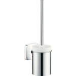 Hansgrohe PuraVida closetborstelgarnituur met borstelhouder keramiek chroom 0451224