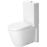 Duravit Starck 2 duoblokpot vario met verdekte bevestiging zonder reservoir wit 0295871