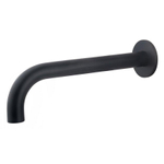 Wiesbaden Uitloop rond 25 cm 1/2'' mat zwart SW276928