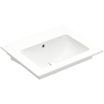 Villeroy & Boch Venticello wastafel zonder kraangat 60x50cm met overloop wit 1025154