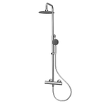 Best Design Ore Doucheset 87.5 tot 138cm met kraan en doucheslang met handdouche en regendouche RVS SW20684