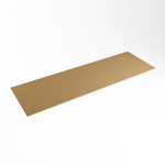 Mondiaz TOP 30 Topblad - 130x30x0.9cm - geschikt voor afdekplaat - Solid surface - Oro SW1019289